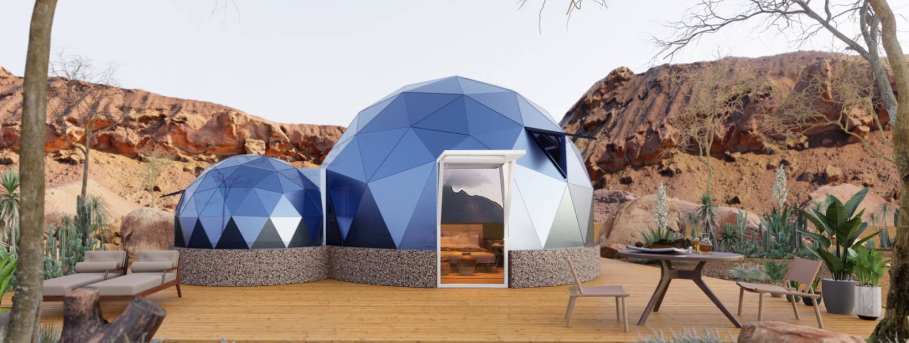 太和区球形智能光伏玻璃星空房